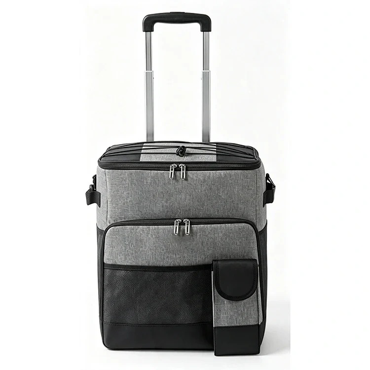 Isolierte rollende Kühltasche